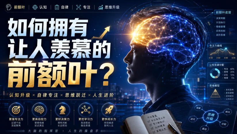 付费文：如何拥有让人羡慕的前额叶？-易创网