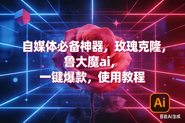 (17285期)玫瑰克隆神器,ai鲁大魔,自媒体必备工具,一键爆款神器,详细教程。 (17285期)玫瑰克隆神器,ai鲁大魔,自媒体必备工具,一键爆款神器,详细教程。