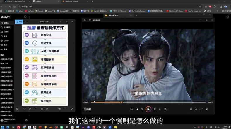 AI导演级短剧漫剧实战课，从单条视频到连续大片，掌握AI影视生产全流程，开启你的AI导演之路!-易创网