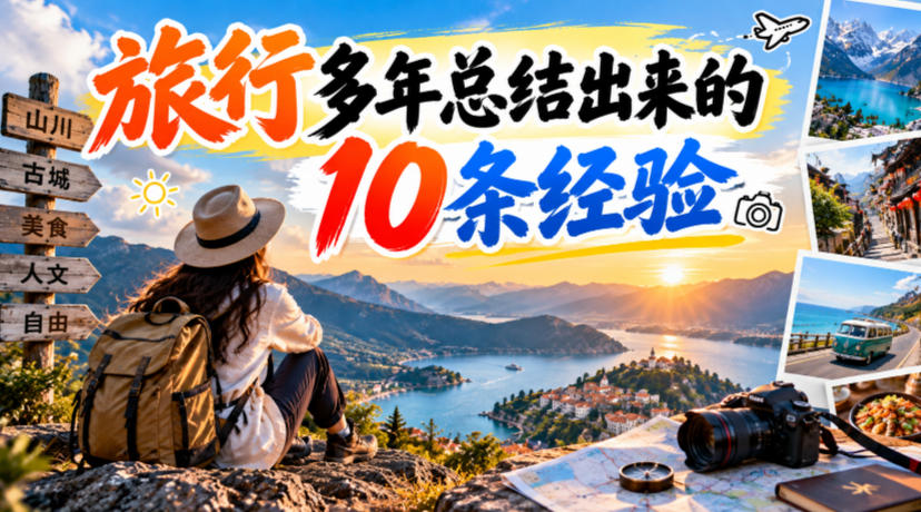 付费文章：旅行多年总结出来的10条经验-易创网