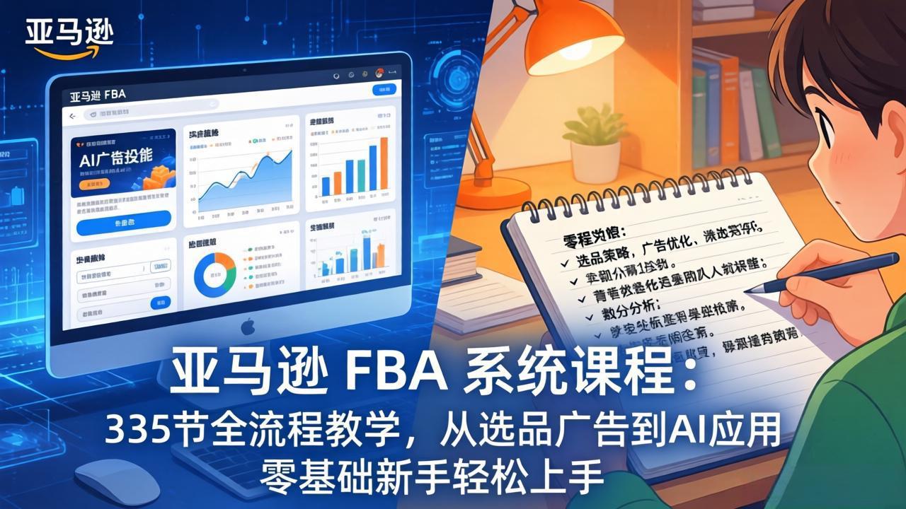 亚马逊 FBA 系统课程(更新26年3月-易创网