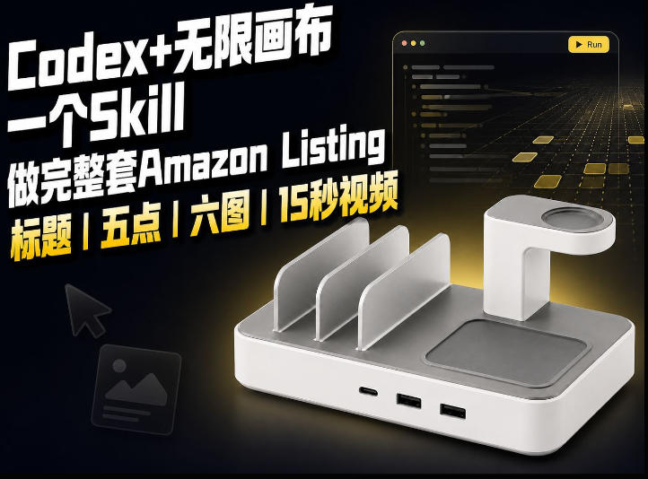 我用一个Codex Skill做完Amazon Listing：标题、五点、六图和视频全流程-易创网