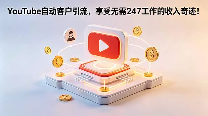 YouTube 自动客户引流，享受无需 247 工作的收入奇迹！【原创双语字幕】-易创网