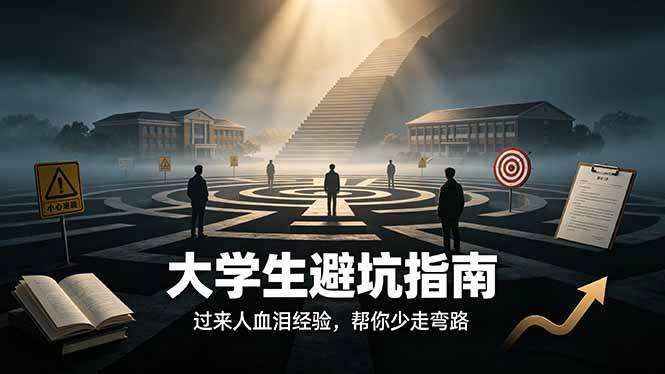 （19195期）付费文章：大学生避坑指南 ，过来人血泪经验，帮你少走弯路-易创网