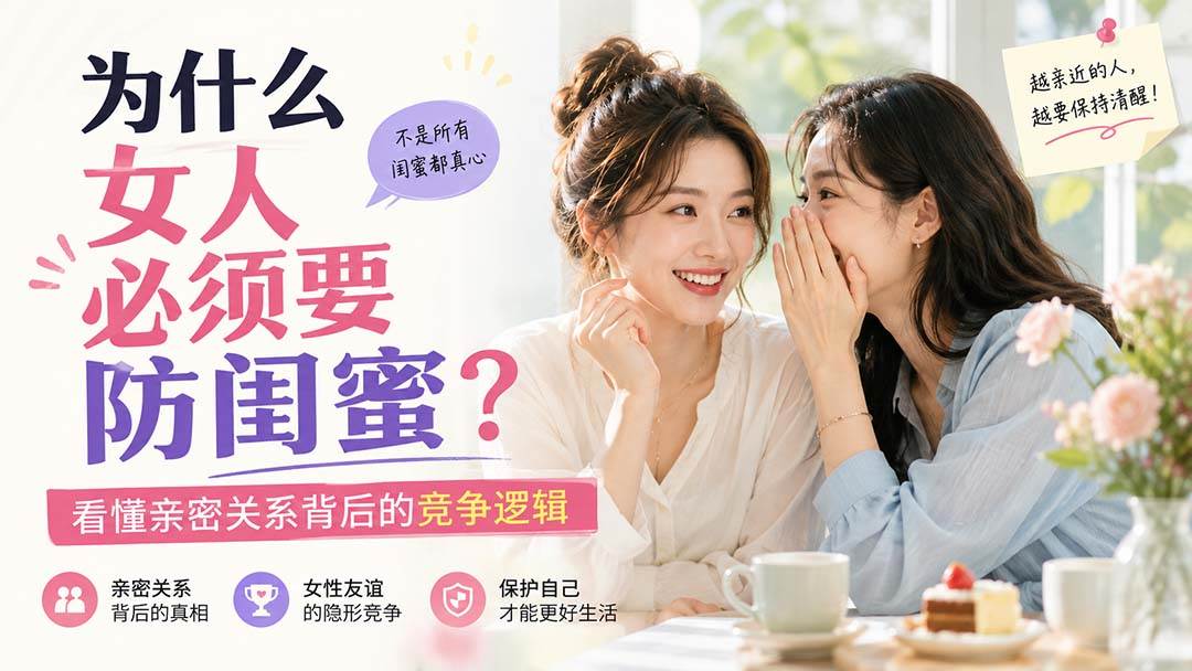 （20114期）付费文章：为什么女人必须要防闺蜜？看懂亲密关系背后的竞争逻辑-易创网