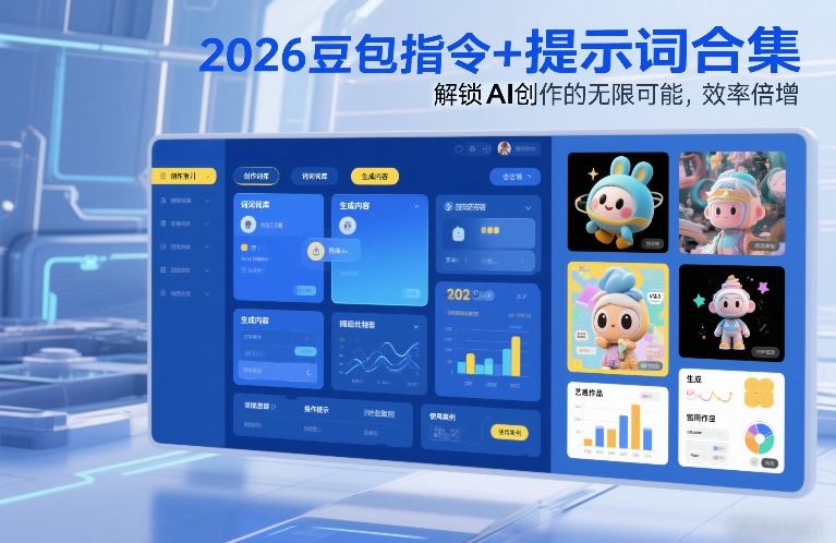 2026豆包指令+提示词合集，解锁AI创作的无限可能，效率倍增网赚项目-副业赚线-互联网创业-资源整合易创网