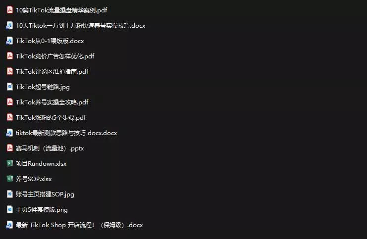 2026TikTok海外掘金实战课——养号SOP+爆款公式+选品测款+广告投流+Shop开店，跑通海外运营全链路-易创网