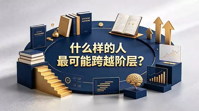 付费文章：什么样的人最可能跨越阶层？具备这五种特质，普通人也能顺利跨越阶层-易创网