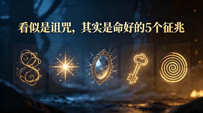 （19089期）付费文章：看似是诅咒，其实是命好的5个征兆-易创网