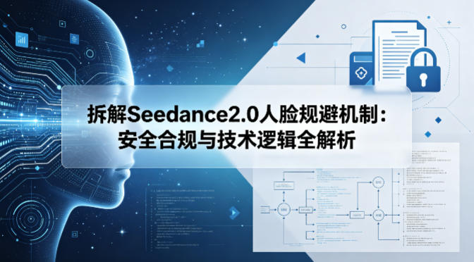 拆解Seedance2.0人脸规避机制：安全合规与技术逻辑全解析-易创网