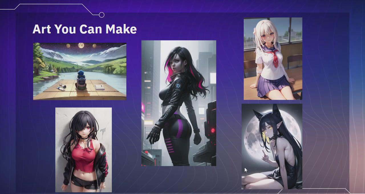 图片[5]-利用Stable Diffusion创建动漫艺术图像使用AI绘画赚钱-中英字幕-易创网