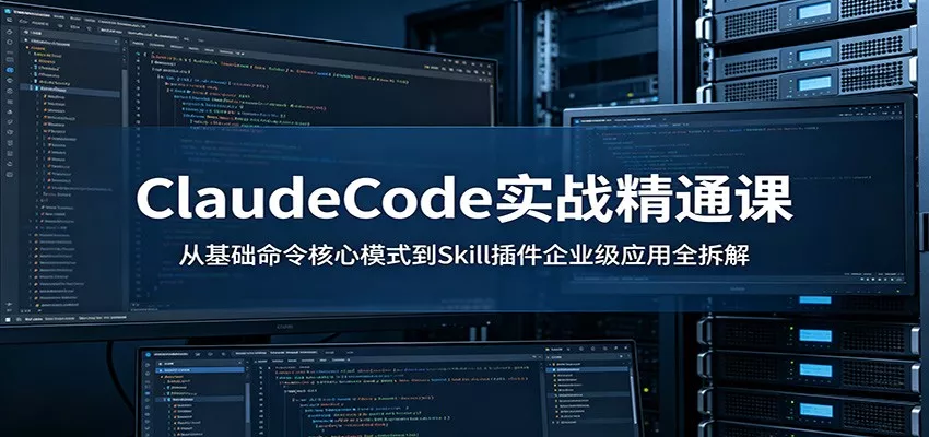 ClaudeCode实战精通课：从基础命令核心模式到Skill插件企业级应用全拆解-易创网