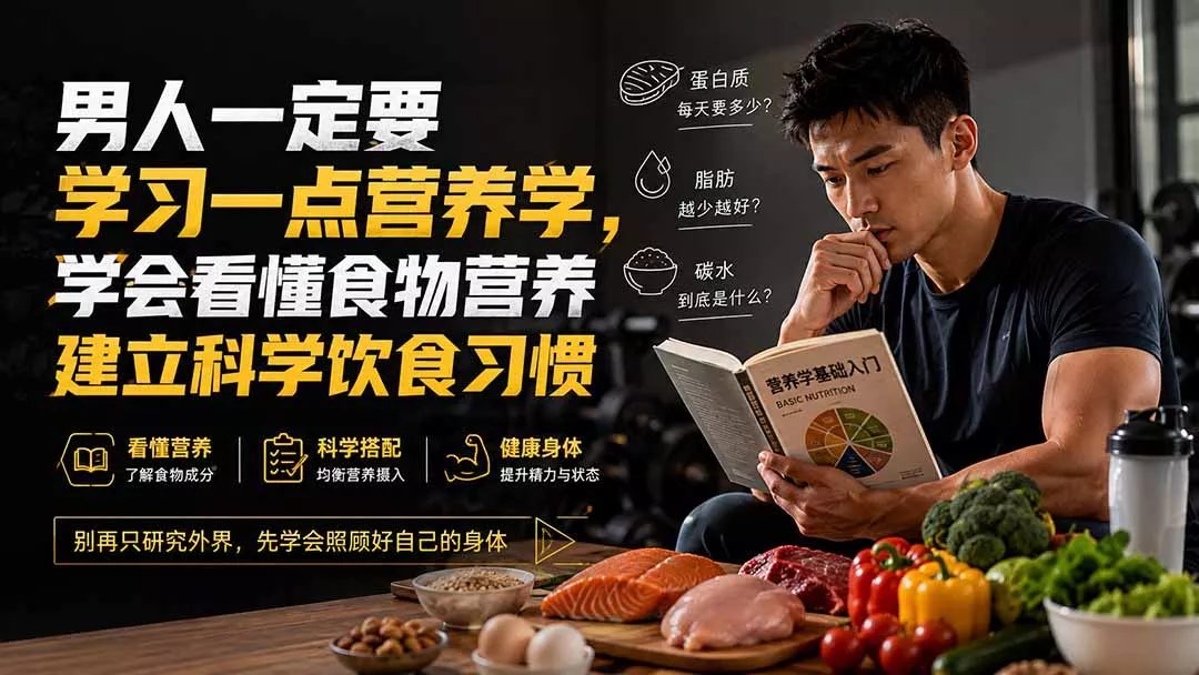 付费文章：男人一定要学习一点营养学，学会看懂食物营养建立科学饮食习惯-易创网