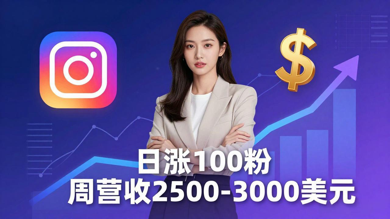 想做数字产品？Sheri亲授：日涨100粉、每周2500至3000美元的营收，Instagram躺着赚-易创网