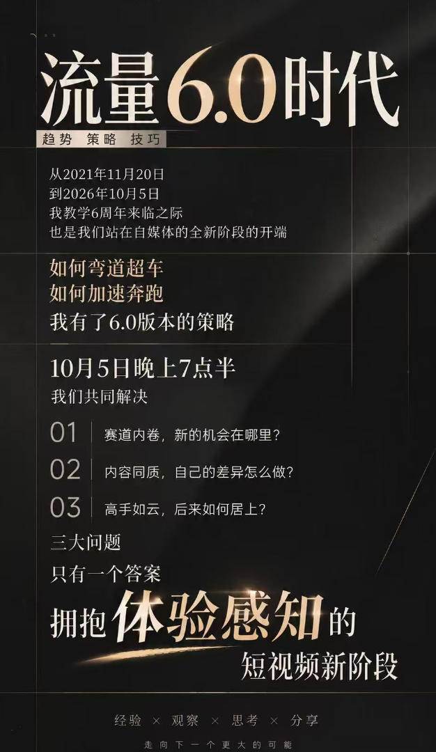 （20845期）流量6.0时代IP破局课：拆解流量1.0到6.0演变趋势+AI视觉辨识度+短视频内容实操策略-易创网
