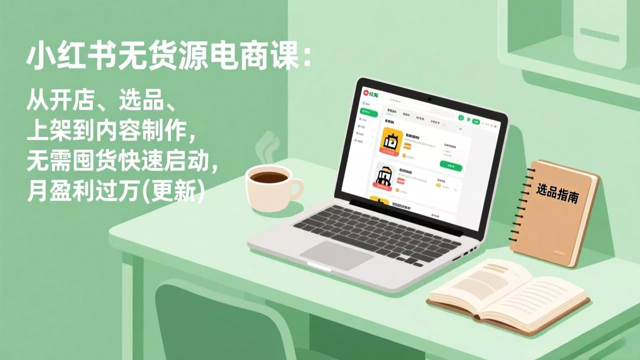 小红书无货源电商课(7月更新-易创网