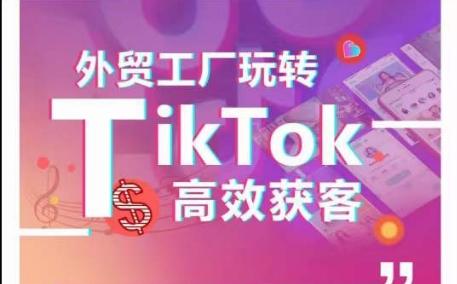外贸工厂玩转TikTok高效获客，多种引流方式与账号定位技巧，拆解爆款短视频打造成功案例网赚项目-副业赚线-互联网创业-资源整合易创网