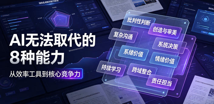 付费文章：AI无法取代的8种能力-易创网
