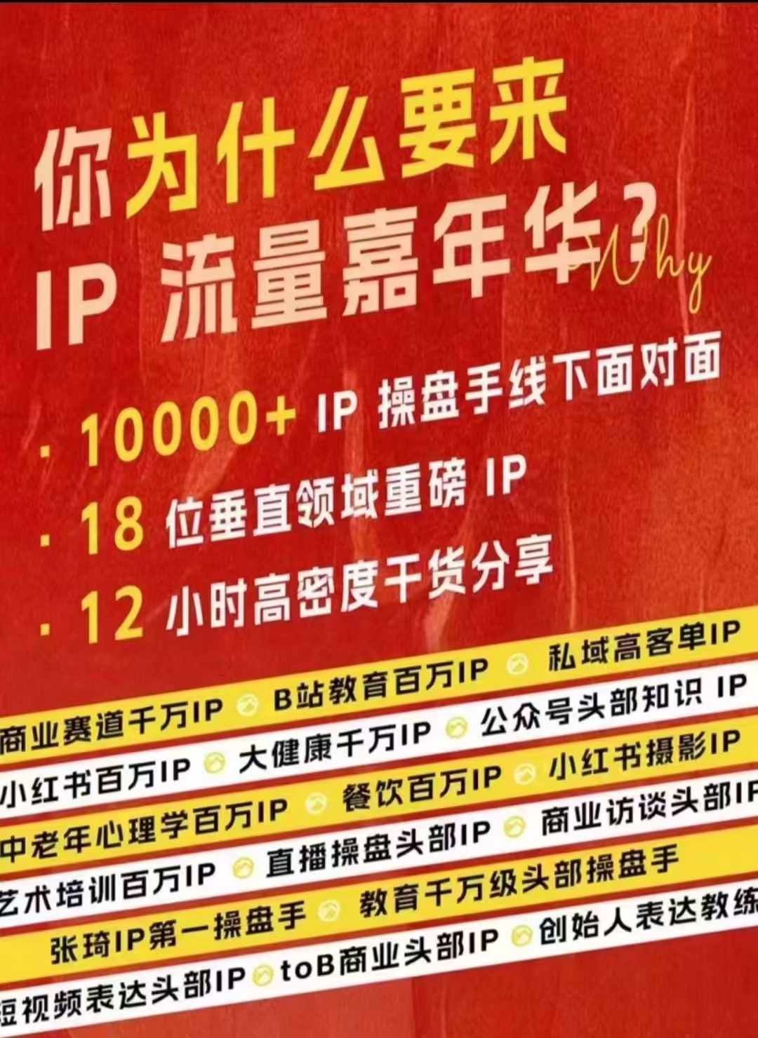 群响IP流量嘉年华，​现场视频+IP江湖2024典藏版PPT网赚项目-副业赚线-互联网创业-资源整合易创网