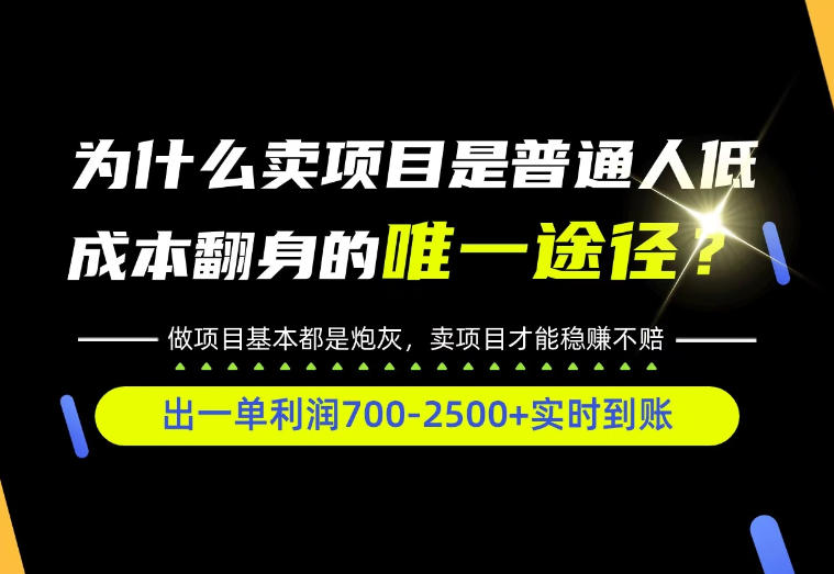 普通人如何靠互联网賺取自己的第一桶金！全类目实操型教学，看完你全都懂了！【揭秘】-易创网