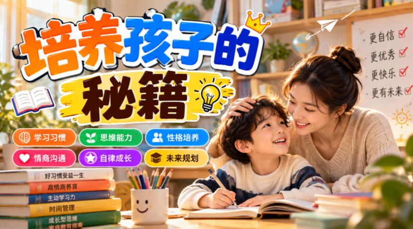 某公众号付费文章：培养孩子的秘籍-易创网
