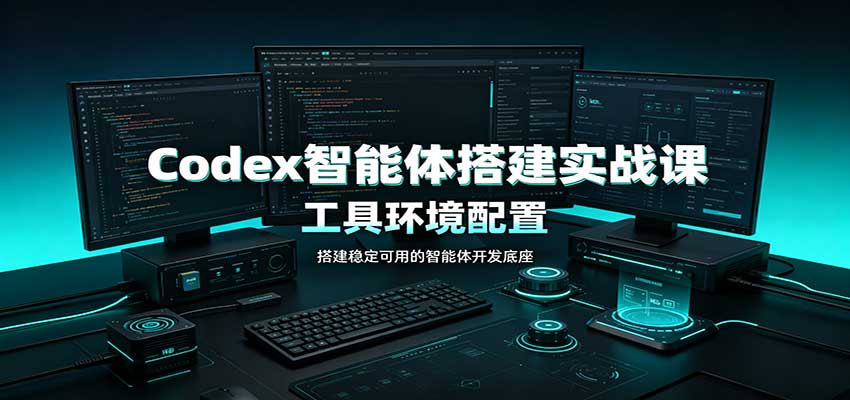 Codex智能体搭建实战课：工具环境配置，自定义技能开发，多业务自动化教学-易创网