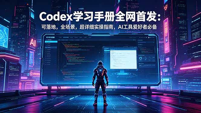 （18871期）Codex学习手册全网首发：可落地，全场景，超详细实操指南，AI工具爱好者必备-易创网