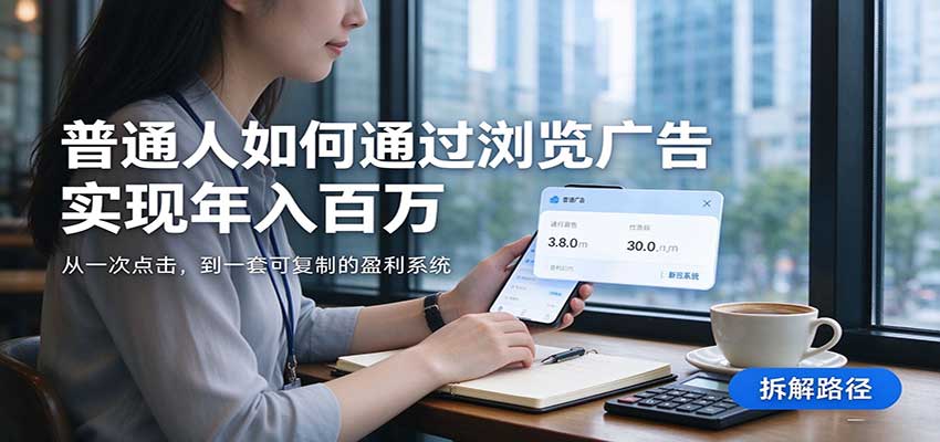 2026最新技术24小时全自动浏览广告，全网独家，单台设备日入200+，支持实地学习考察-易创网