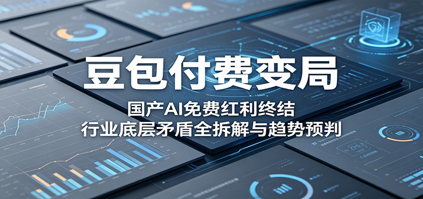豆包付费变局：国产AI免费红利终结，行业底层矛盾全拆解与趋势预判-易创网