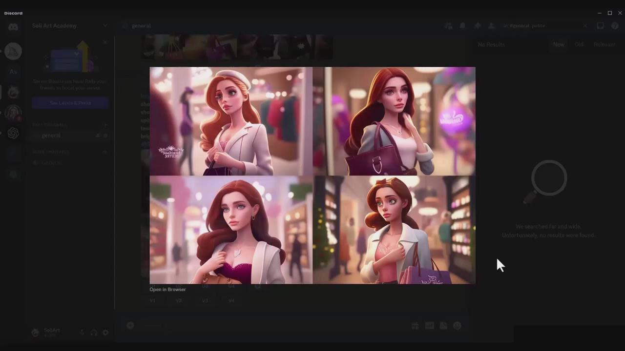 图片[5]-掌握 MidJourney V5 AI + ChatGPT创建一致的角色设计图像-22节课-中英字幕-易创网