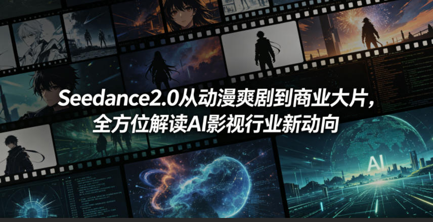 Seedance2.0从动漫爽剧到商业大片，全方位解读AI影视行业新动向-易创网