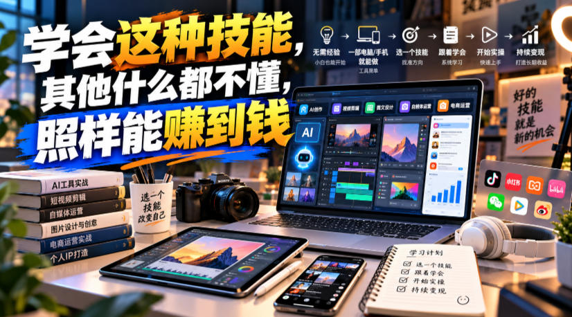某公众号付费文章：学会这种技能，其他什么都不懂，照样能賺到钱-易创网