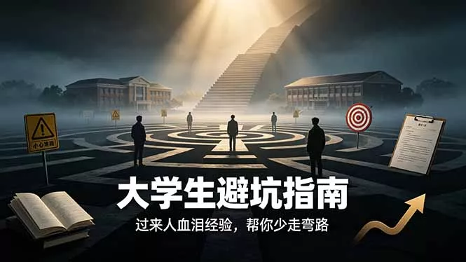 付费文章：大学生避坑指南 ，过来人血泪经验，帮你少走弯路-易创网