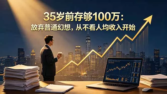 35岁前存够100万：放弃普通幻想，从不看人均收入开始-易创网