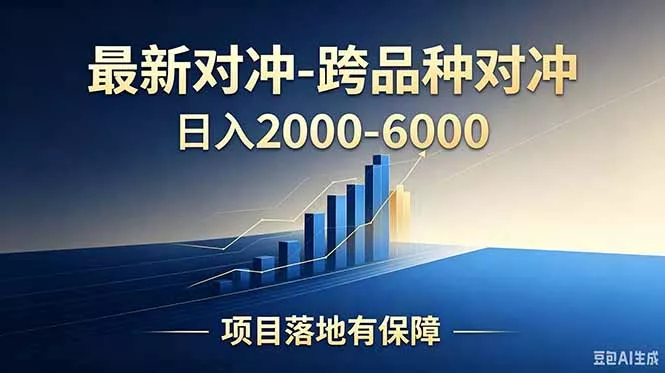 跨品种对冲震撼首发！日收益2000-6000+，项目绿色长久，安全稳健，合规靠谱，可批量放大-易创网
