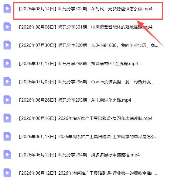 （20012期）电商圈多年实战干货-更新2026：多位资深师兄实战干货/覆盖全域平台，中小卖家可复制的盈利指南-易创网